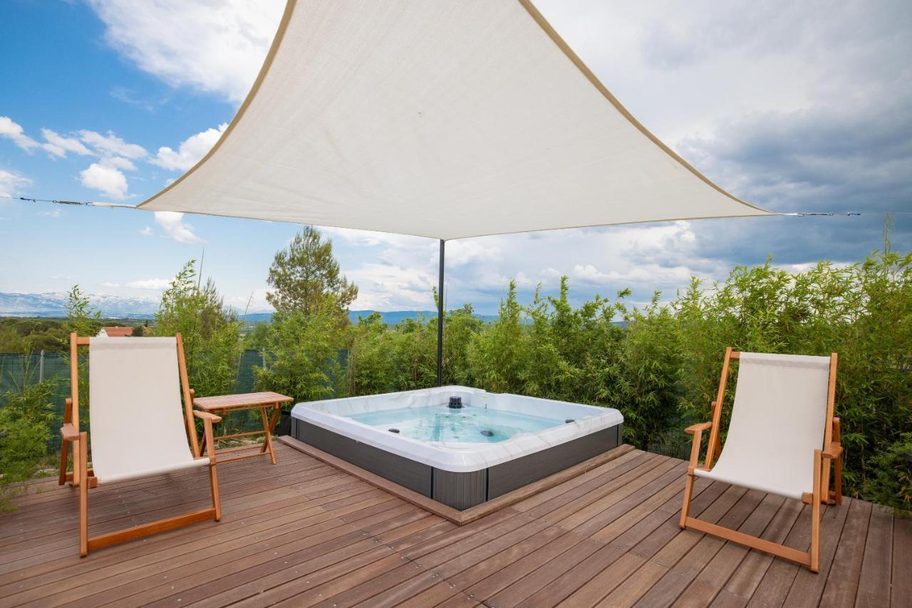 Villa Ena With Pool & Jacuzzi Donji Kasic Buitenkant foto